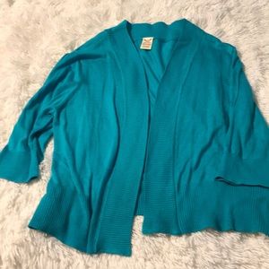 Soft Teal Cardigan